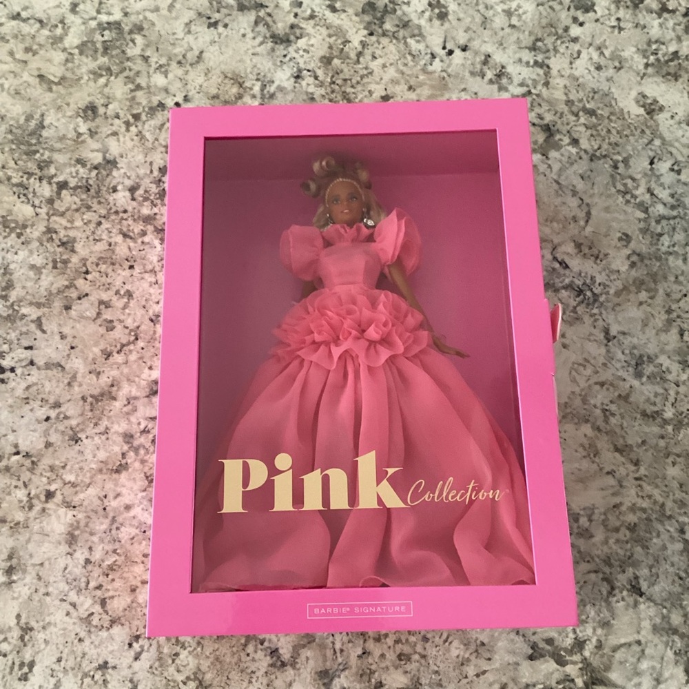 Barbie Pink Collection Doll in Elegant Pink Gown